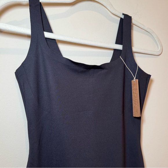 SKIMS Body Tank Long Slip Dress in Onyx | Medium - Picture 5 of 9